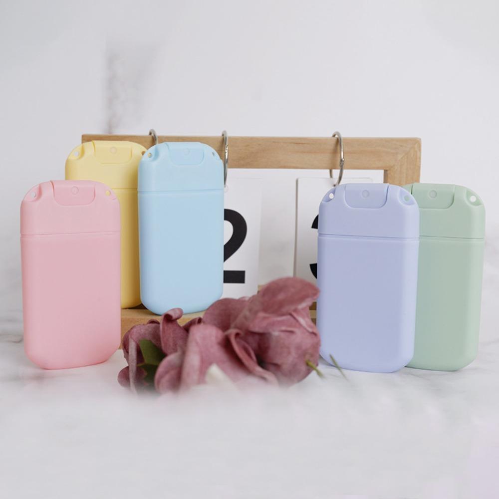 with Plastic Keychain Dispensing Bottles 30ml Capacity Card-style Spray Bottle For Travel