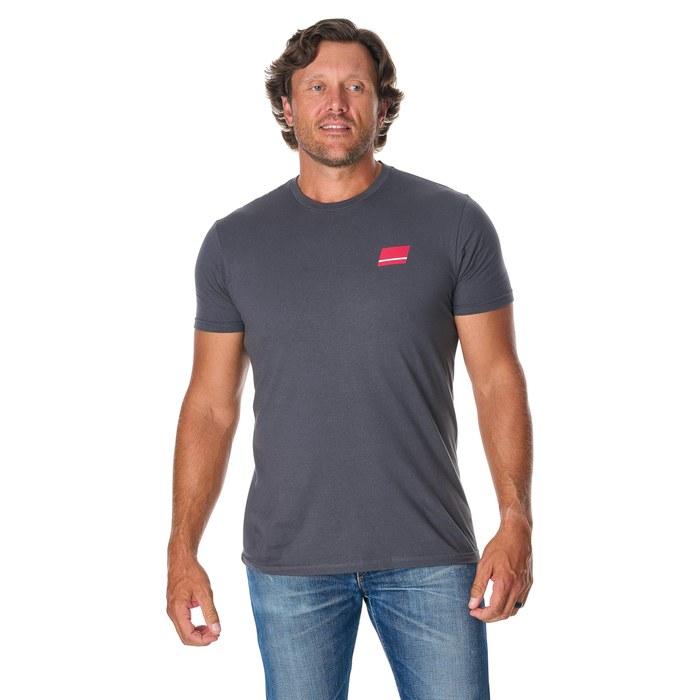 Abu Garcia Men s Abu Garcia Stack Logo T-Shirt Gray