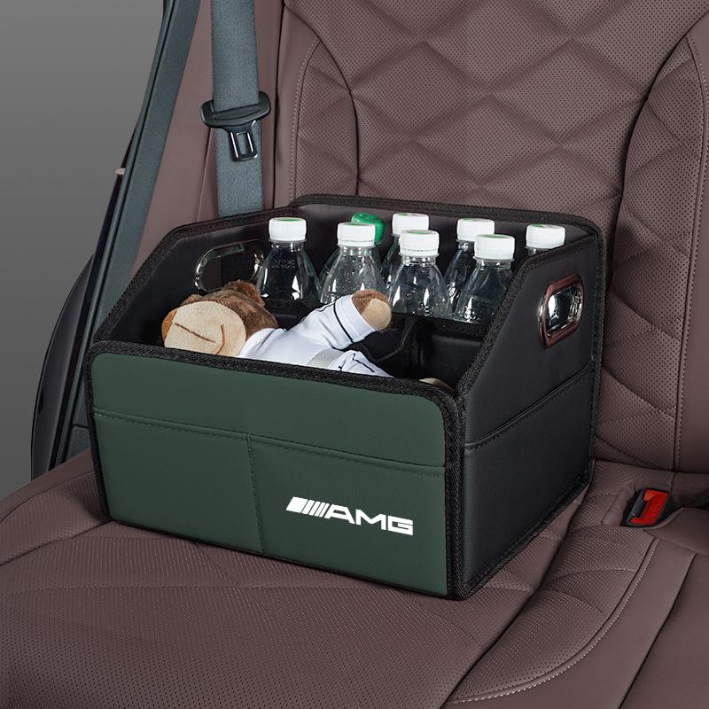 1pc Car Trunk Storage Box Large Capacity Tools Organizer Case Accessories For Mercedes Benz AMG A B C E G CLA W211 W203 W204