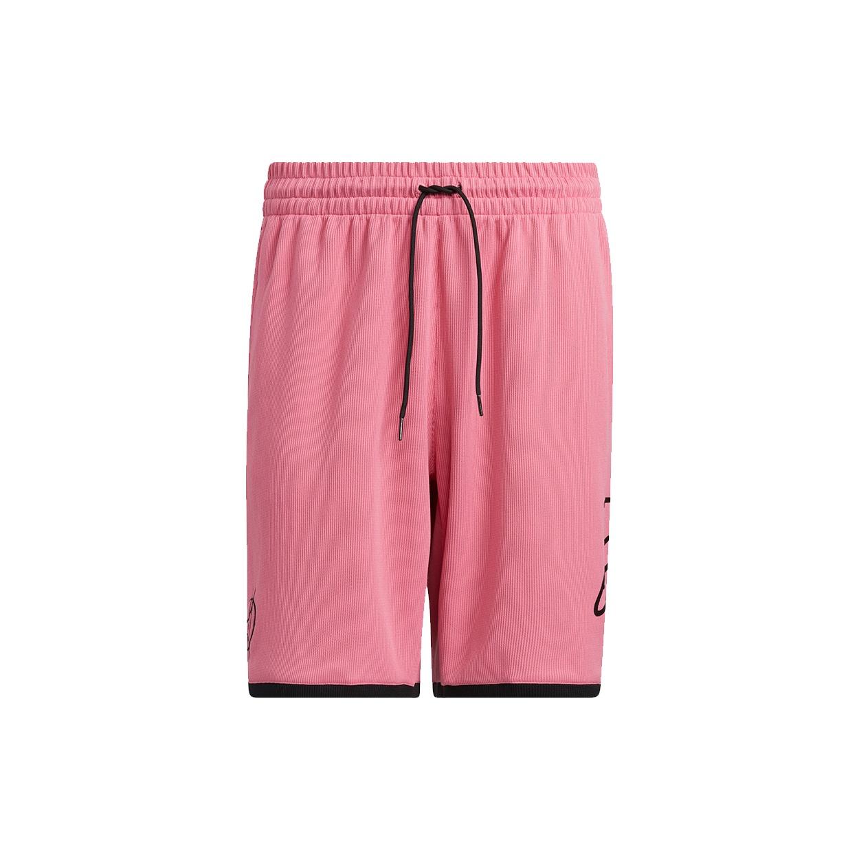 Men s adidas Dolla Ep Short Damian Basketball Training Sports Shorts Pink GU0179 M