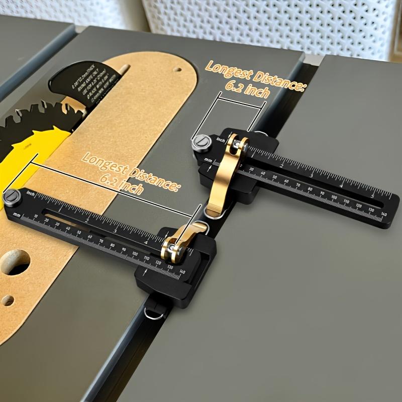 Allsome Thin Rip Jig Table Saw Jig Guide for Making Repetitive Narrow Thin Strip Cuts Woodworking Tools Fast Thin Ripping Guide