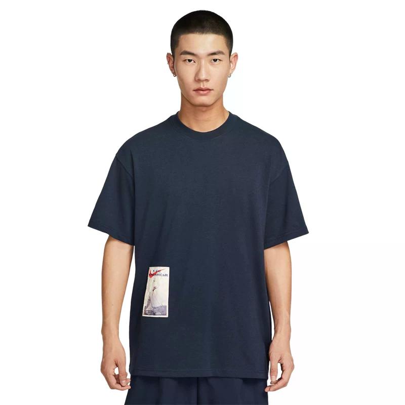 Nike Casual Short Sleeve Simple Round Neck T-Shirt Men Tops HQ9253451