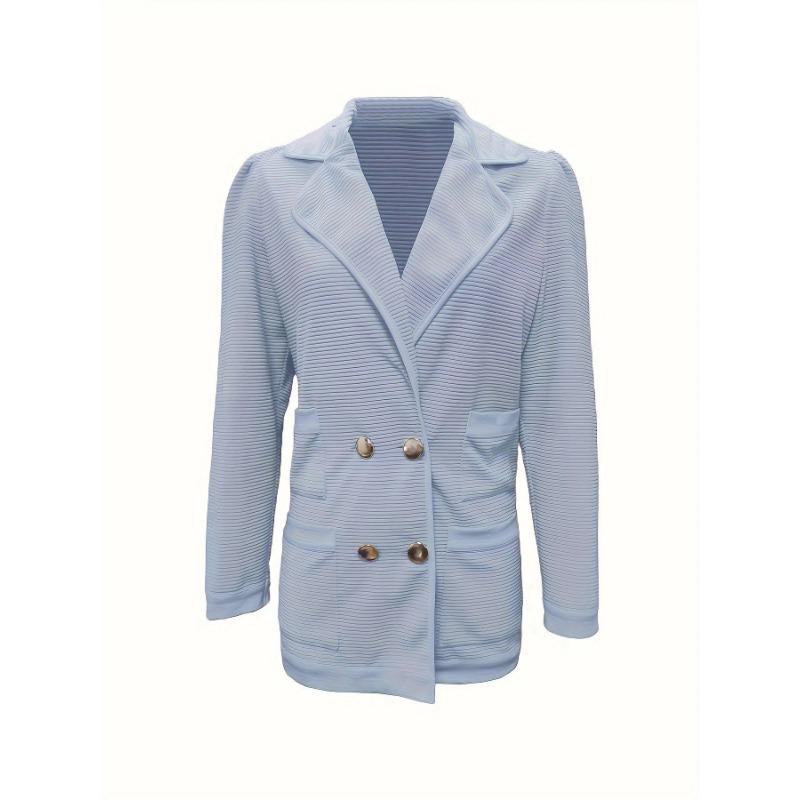 Women S Long Sleeve Corduroy Casual Jacket Solid Color Regular Fit