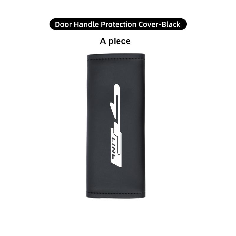 ABCDFY1 For KIA Car Door Inner Handle Protective Cover Non-slip Anti-Wear Protection Case gt gtline Xline ceed Forte RIO STINGER Seltos