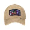 Incredibox Music Video Game Washed Denim Cap Casual Baseball Caps Adjustable Hat Summer Unisex Baseball Hats