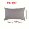 100 Percent Cotton Brushed Twill Pillowcase Envelope Closure Soft Cozy Bed Pillow Cover 48x74cm