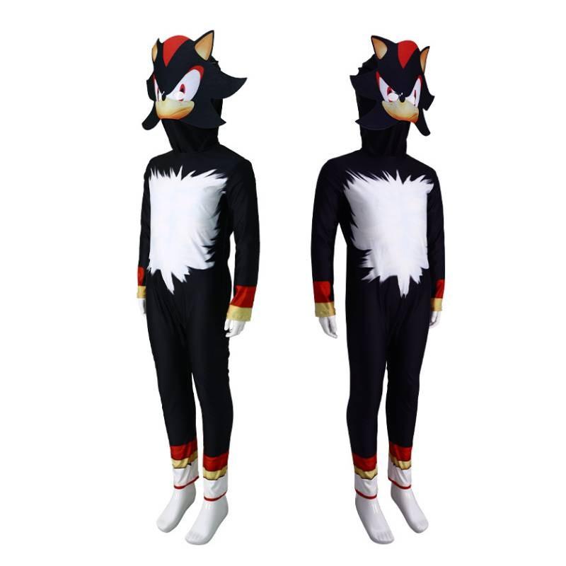 Sonic The Hedgehog Cosplay Bodysuit In Milk Silk For Game Character Role Play