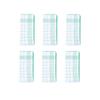 6 Pieces Durable Large Checkered Kitchen Towel Rectangular Quick-Dry Dishcloth Absorbent Soft Tea Towel Tableware