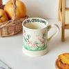 French Retro Souvenir Girls Ceramic Water Cup Niche Design Gift High Value Coffee Cup