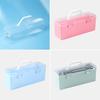 Plastic Paint Brush Holders Calligraphy Brush Storage Box Long Paint Brush Case Large Capacity Paint Brush Container