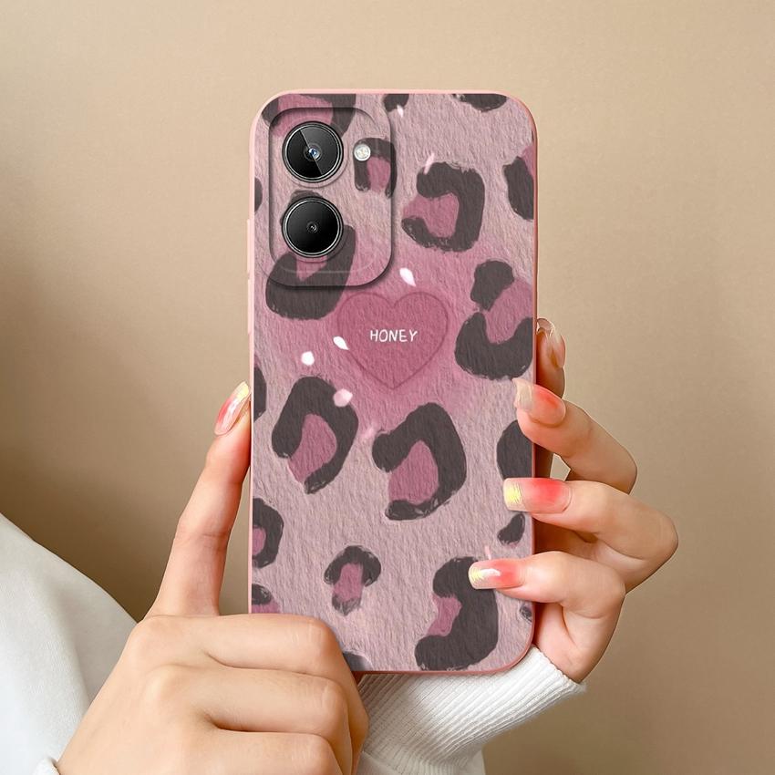 Pentru Oppo Realme 10 12 12X 11 11X C12 C15 C21 C21Y C31 Husă Telefon Model Flori Grațioase la Modă de Înaltă Calitate Carcasă Antiderapantă Pentru Oppo Husă Silicon