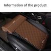 Universal Car Seat Extension Pad PU Leather Easy To Install Leg Support Cushion Comfort Padding Leg Extender Pad