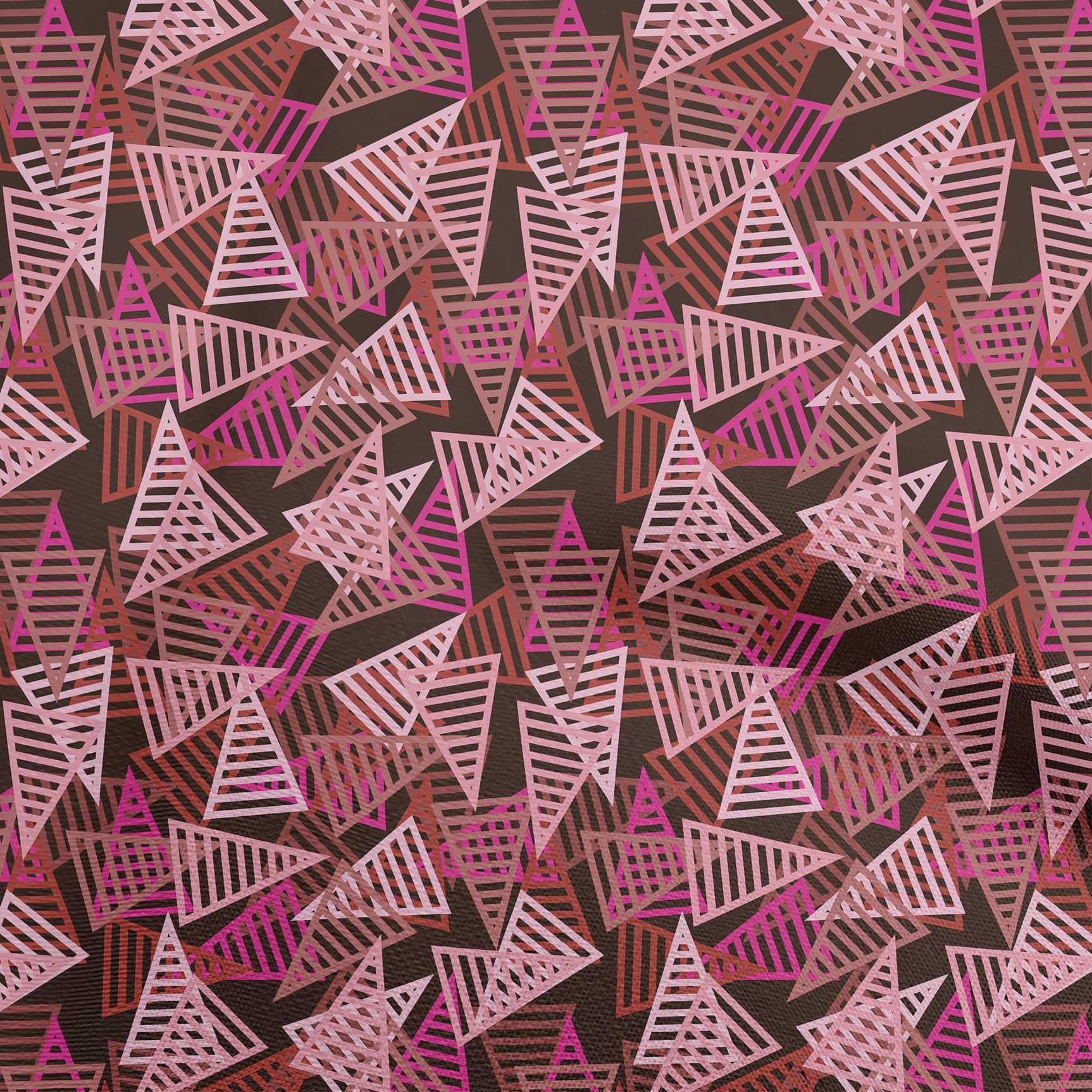 

oneOone Georgette Viscose Gray Fabric Geometric Sewing Material Print Fabric By The Yard 42 Inch 42 Inch Wide - Viscose Chiffon рожевий