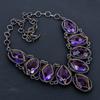 Amethyst Necklace, 999 Copper Wire Wrapped Gemstone Jewelry, Handmade Necklace Amazing Jewelry, Gift For Her