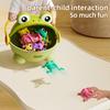 Children's Jumping Little Frog Baby Educational Press-and-jump Frog Can Jump Green Toad Parent-child Toy Interactive Game