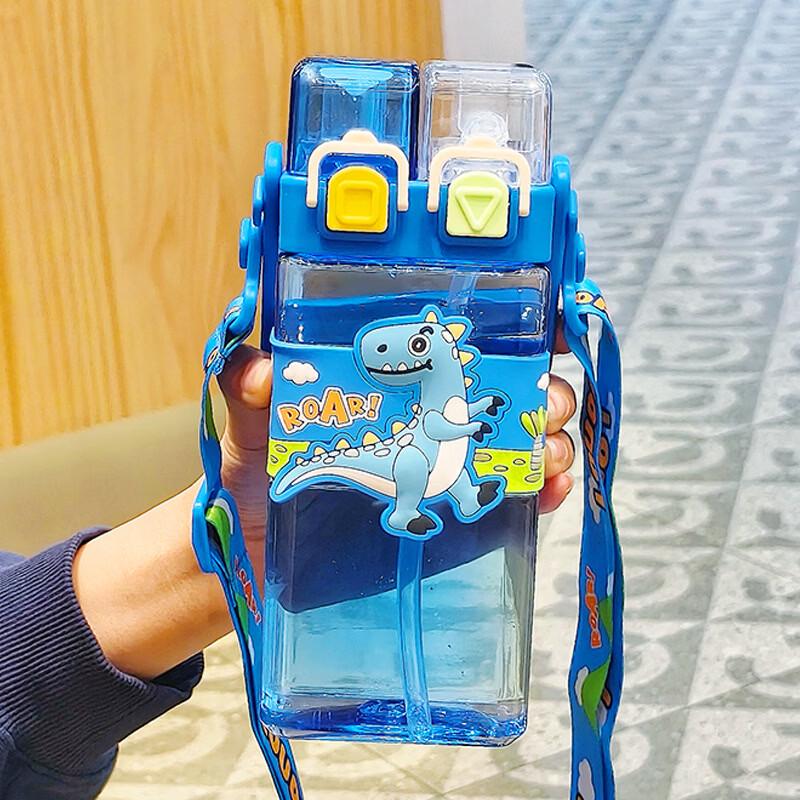 Shaungqi Panda Double-Drink Straw Cup