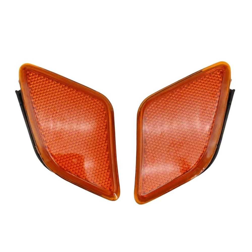 Pair Front Side Marker Corner Light Shell For Mercedes Benz S400 2010-2013
