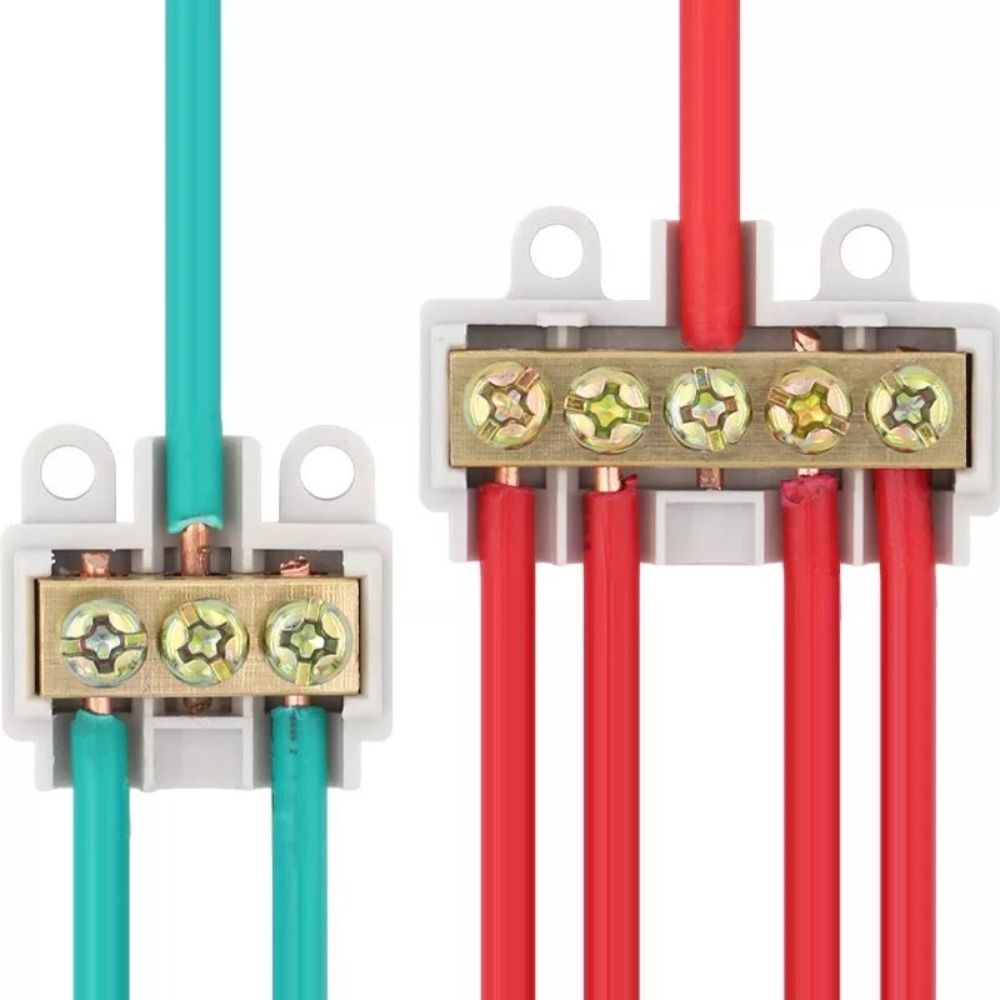 Universal High Power Splitter Conductor Brass Wire Connector Terminal Blocks Electrical