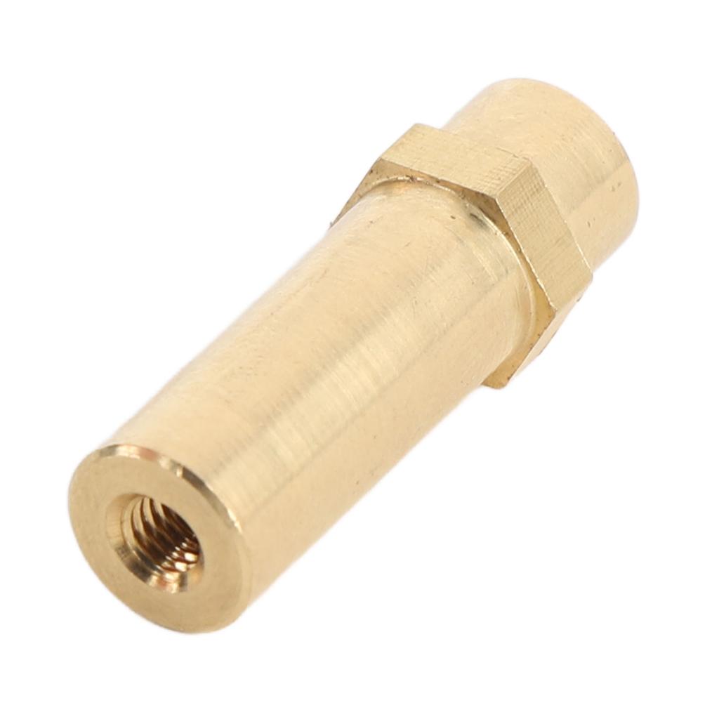 Wellenkupplung 5MM Messing Hochfest Robuste Konstruktion Motorwellenkupplung für Edelstahl U