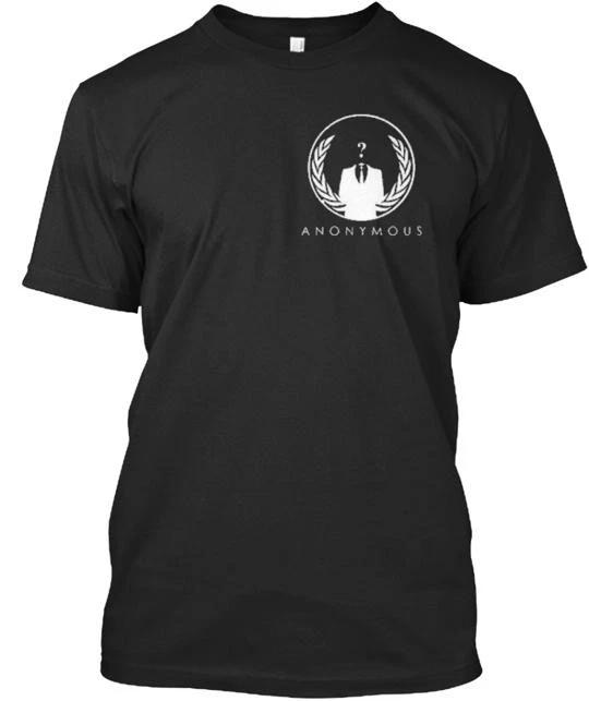 

Anonymous 100% Cotton T-shirt Mens Tees Top Made in the USA T-Shirt Tee Top Unisex S