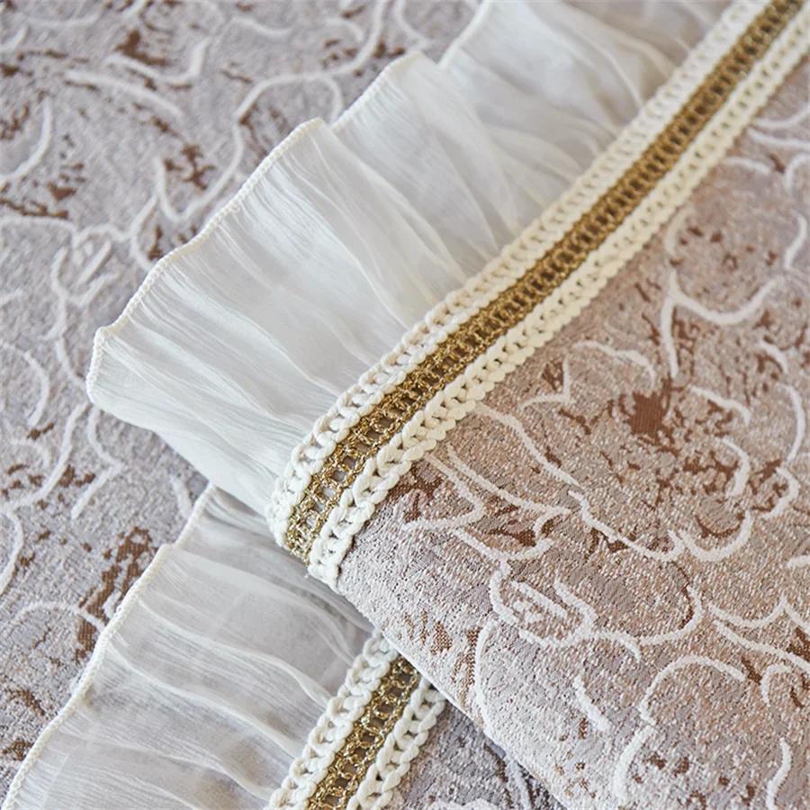 Fabric Cotton Sofa Cushion Modern Simple Cotton Four Seasons Universal Non-Slip Sofa Cover