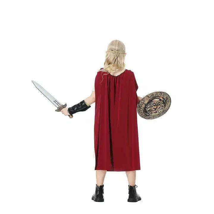 Cosplay year halloween new spartan warrior children cosplay roman gladiator cosplay costume