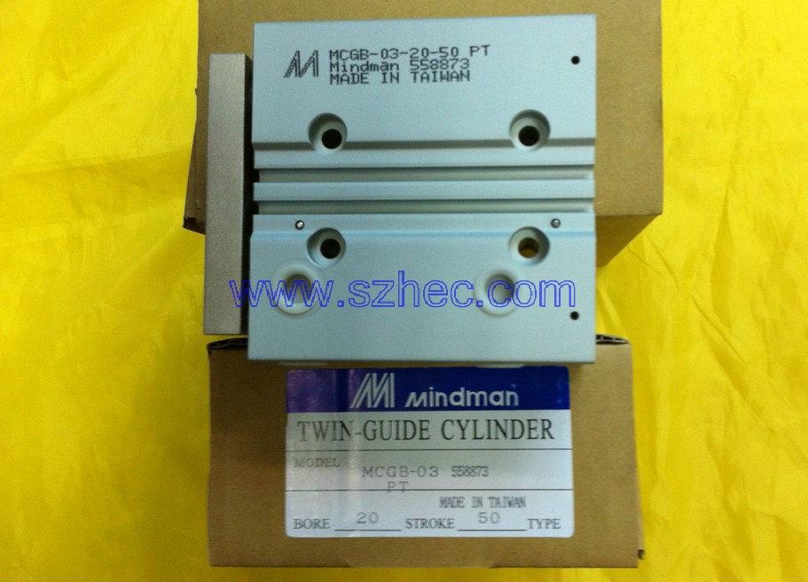 New Jinqi MINDMAN Double Rod Pneumatic Cylinder MCGB-03-20-50 - 40 Available