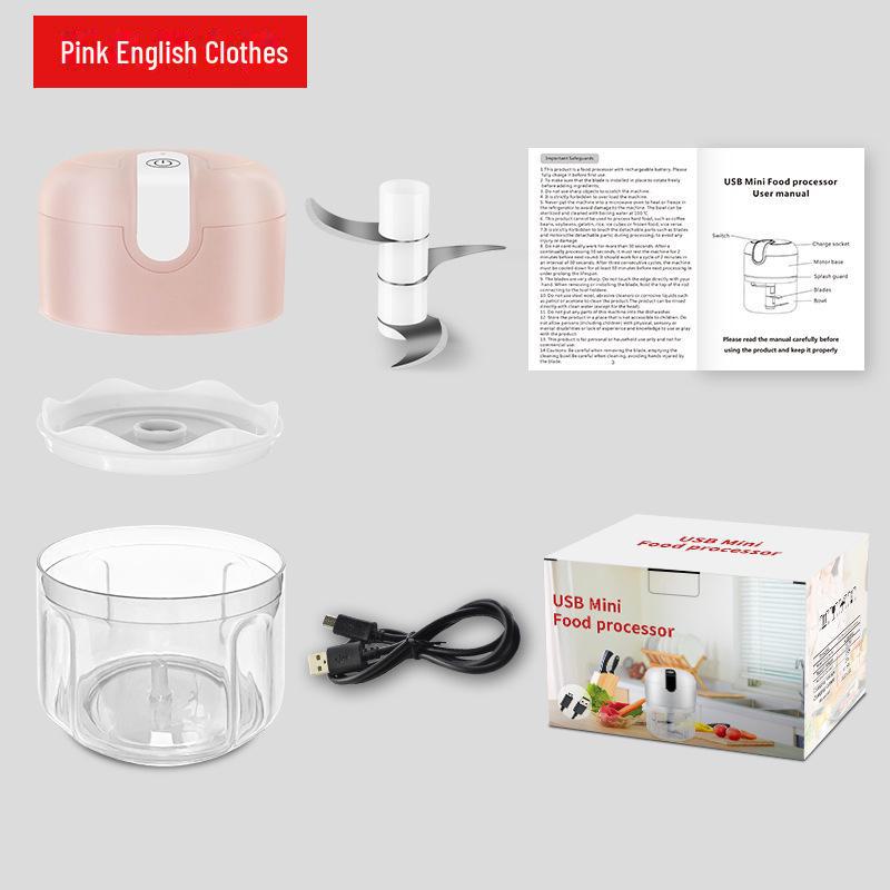 Wireless Electric Garlic Crusher and Mincer