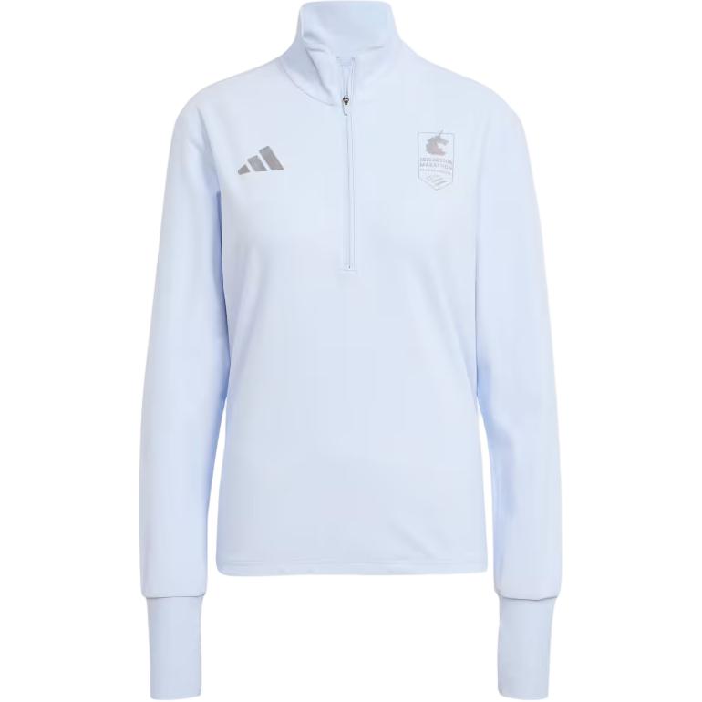 

Adidas Лого Футболка Поло с Длинным Рукавом Женская Футболки Светло-Голубая JN5517 M