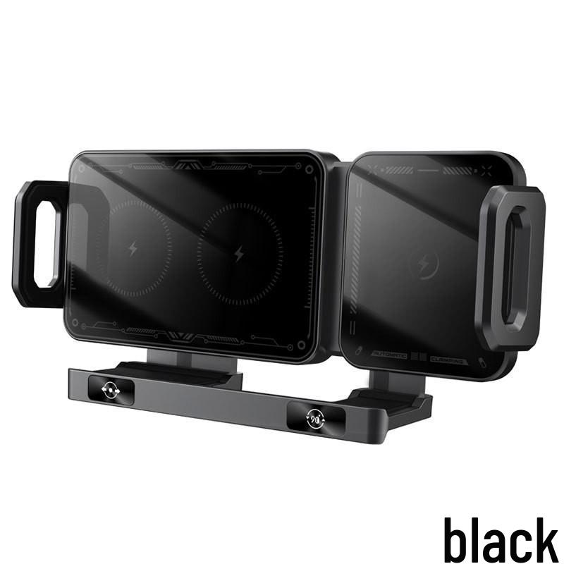 Fast-Charging Universal Foldable Car Mount Phone Holder for Huawei & Samsung