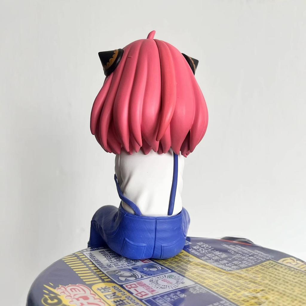 13cm SPY×FAMILY Anya Forger with suspender jeans Noodle Stopper Anime Action Figure Toys