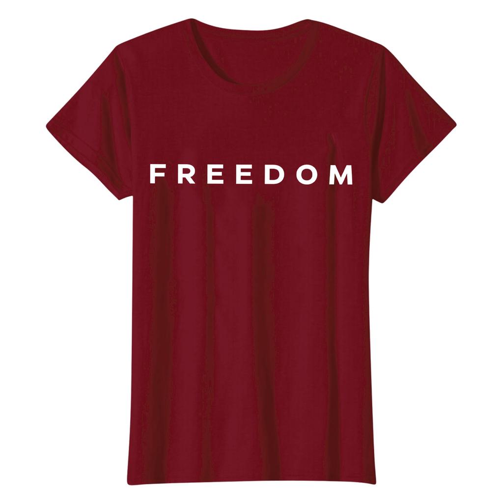 Women's Casual Daily Printed Top Round Neck T-shirt