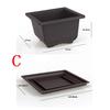 1pc Flower Pot Display Gardening Accessories Basket Decorative Holder Ornament Planting Plastic Tools Portable