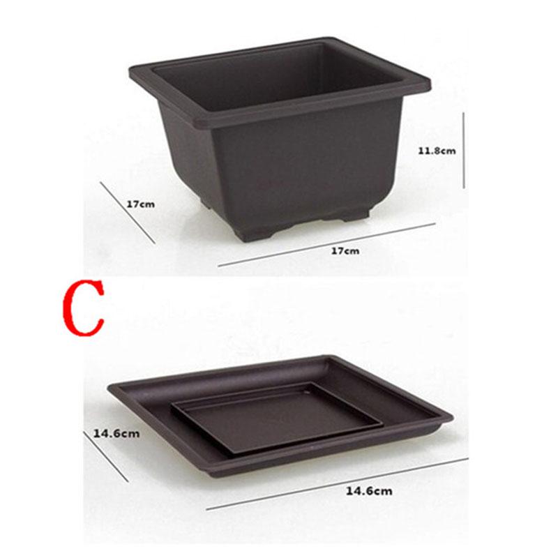 1pc Flower Pot Display Gardening Accessories Basket Decorative Holder Ornament Planting Plastic Tools Portable