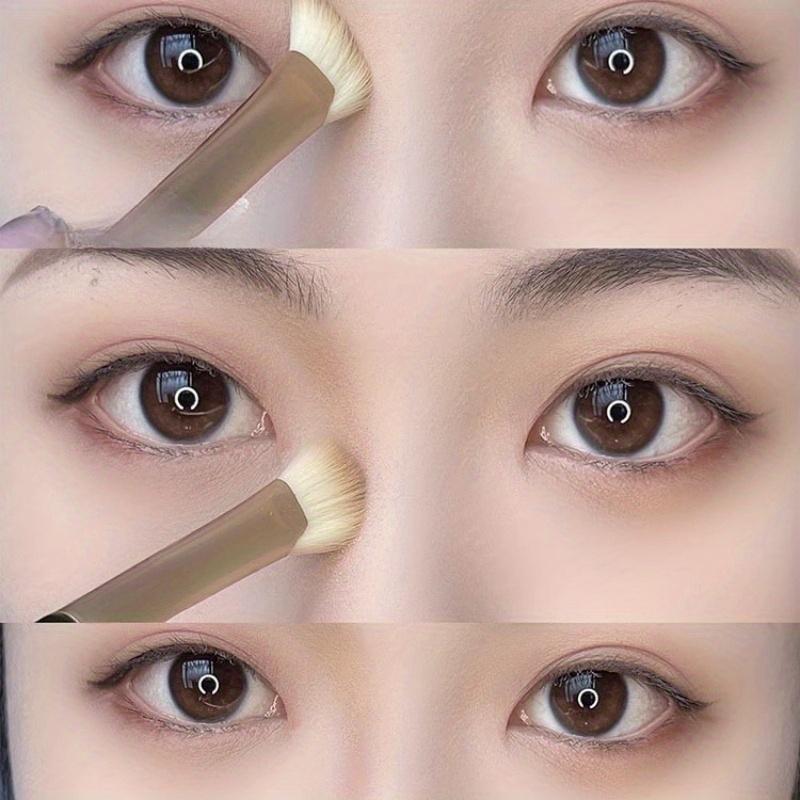 1pc Professional Angled Contour Brush - Precise Nose Sculpting, Highlighting & Blending Brush for Makeup, Powder, Concealer