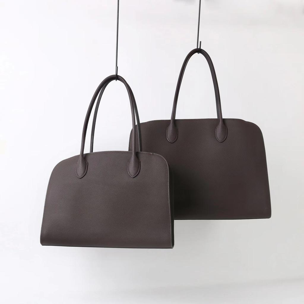 New Togo first-layer cowhide European and American large bags, handbags, shoulder bags, women's wing bags, popular high-end fashion