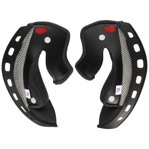 OGK KABUTO KAMUI Cheek Pad Set Dark Gray XL (20mm)