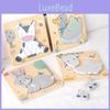 Wooden Animal Puzzle For Kids With Educational Cognitive Skills For Early Learning Toys