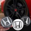kymcz10 4Pcs Car Wheel Hub Cover Rim Center Cap Accessories For Honda Civic Fit Jazz Accord Pilot CRV Odyssey Passport City Shuttle HRV