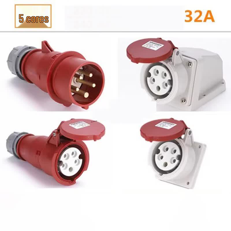 Zhiyue Industrial 3-Phase 5-Pin Waterproof Plug