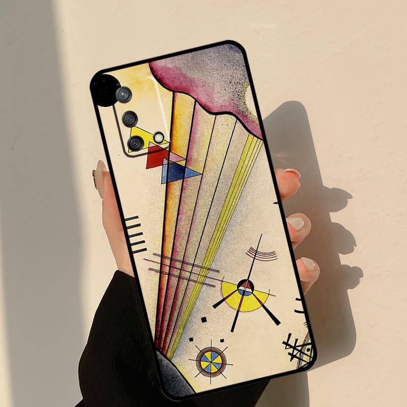 Wassily Kandinsky Abstract Artistic Case For Oppo A18 A38 A58 A78 A98 A74 A94 A54 A15 A17 A57 A6 A5 Pro A16 A76 A96 A40 A60 A80