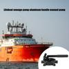 User Friendly Hand Operated Bilge Pump For Fast Water Drainage In Boats And Kayaks Leakproof Marine Manual Pump Aluminum