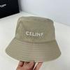 Cotton Letter Embroidered Fisherman Hat With Sun Protection For Women And Men Summer 2024