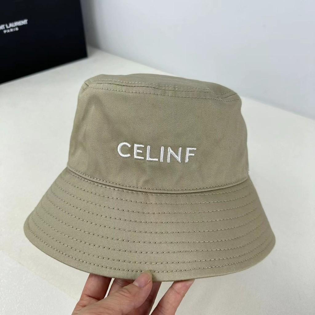 Cotton Letter Embroidered Fisherman Hat With Sun Protection For Women And Men Summer 2024