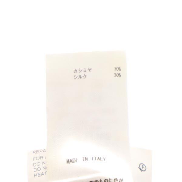 Jil Sander Made In Italy Cashmere Blend Long Sleeve V Neck Sweater Knit Men's Used