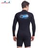 Herren 3mm Verdicktes SCR Neopren Neoprenanzug Oberteil Mit Frontreißverschluss Tauchen Schnorcheln Schwimmen