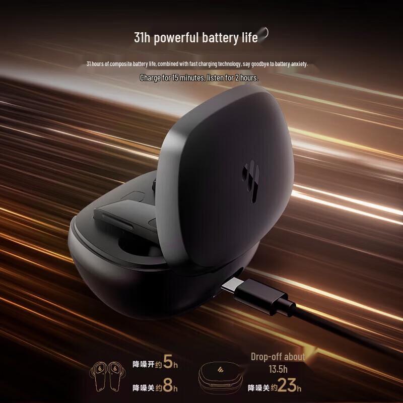 EDIFIER NeoBuds Planar True Wireless Active Noise Cancelling Earbuds