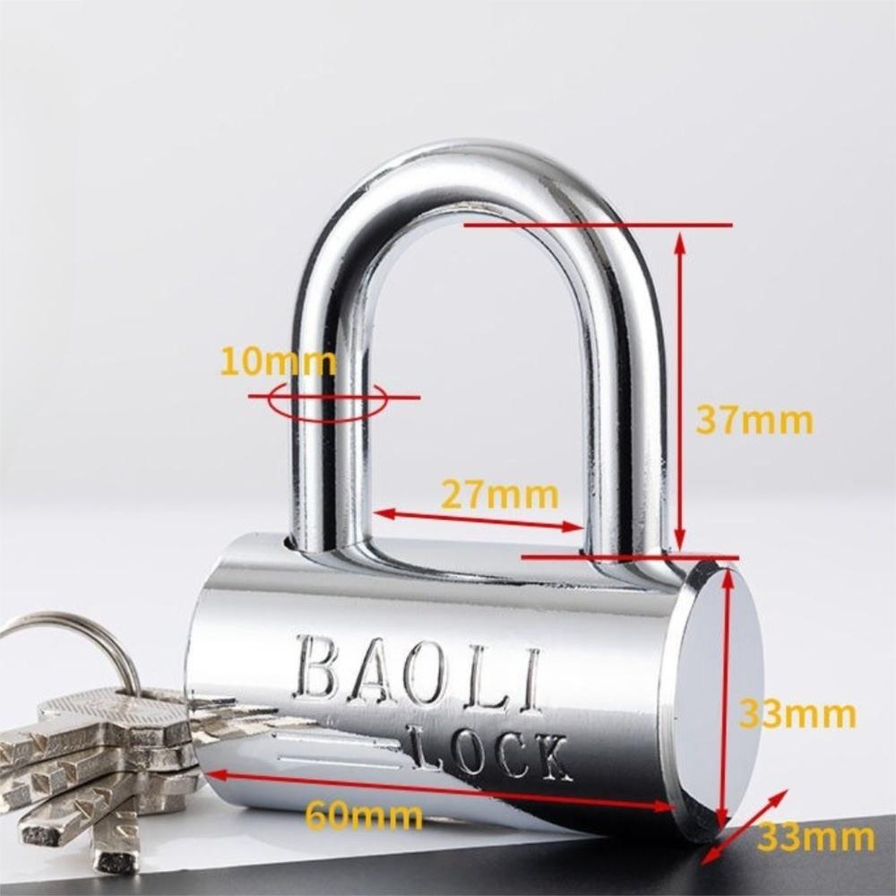 Waterproof Security Lock Metal Anti-theft Padlock  Outdoor Gym Dormitory Cabinet Door