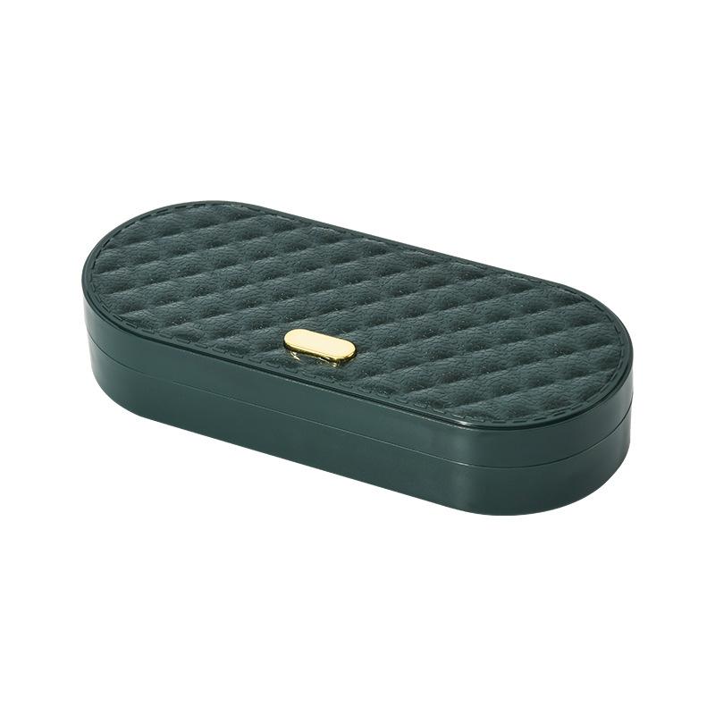 

Многофункциональный набор швейных игл для хранения ниток, портативный дорожный набор для шитья, ножницы, домашний инструмент для ручной работы «сделай сам» зелёный