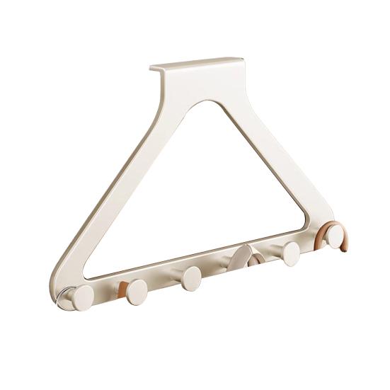 Aufhängbar All-in-One Über die Tür 6 Hakenleiste Bohrlos Kleiderbügel Handtuchhalter Universelle Aufbewahrungslösung Badezimmer Schlafzimmer Organizer